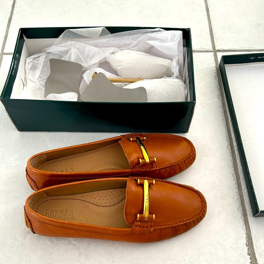 COPY - Tan Lauren Ralph Lauren Loafers for Women size 10